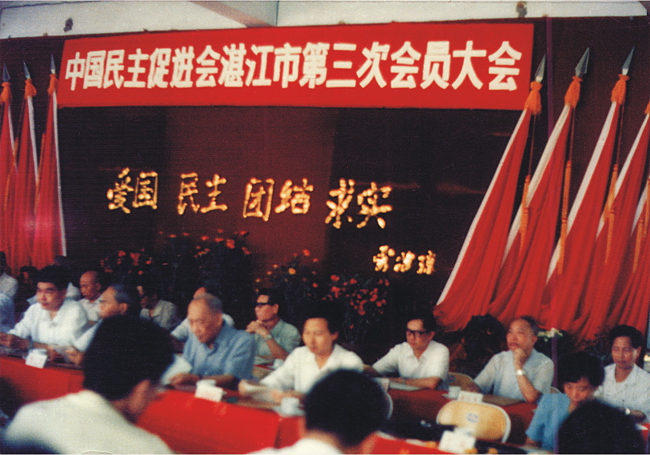 1993年5月中国民主促进会湛江市第三次会员代表大会